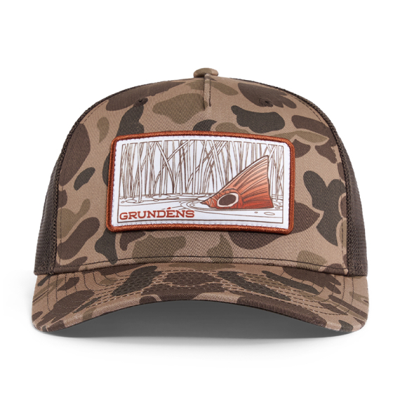 Grundéns Redfish Trucker FP Duck Camo in de groep Kleding & Schoenen / Petten, mutsen en overig / Petten / Truckerpetten bij Sportfiskeprylar.se (50272-927-0001)