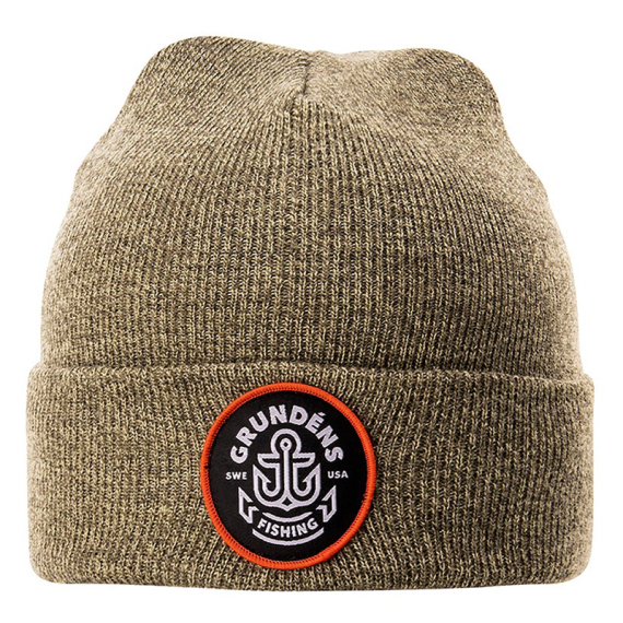 Grundéns Watchhouse Beanie Anchor Heather Loden in de groep Kleding & Schoenen / Petten, mutsen en overig / Mutsen & Hoeden bij Sportfiskeprylar.se (50386-364-0001)