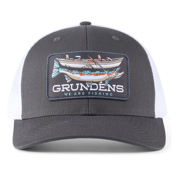 Grundéns Drift Boat Trucker Charcoal/White in de groep Kleding & Schoenen / Petten, mutsen en overig / Petten bij Sportfiskeprylar.se (50463-123-0001)