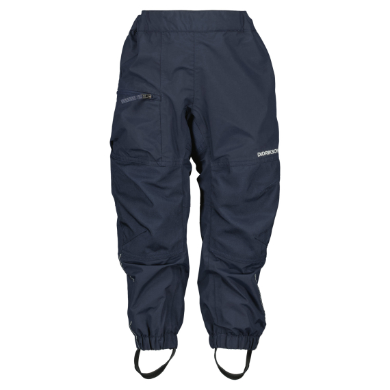 Didriksons Dusk Kids Pants Navy in de groep Kleding & Schoenen / Kleding / Broeken / Regenbroeken bij Sportfiskeprylar.se (505272039090r)