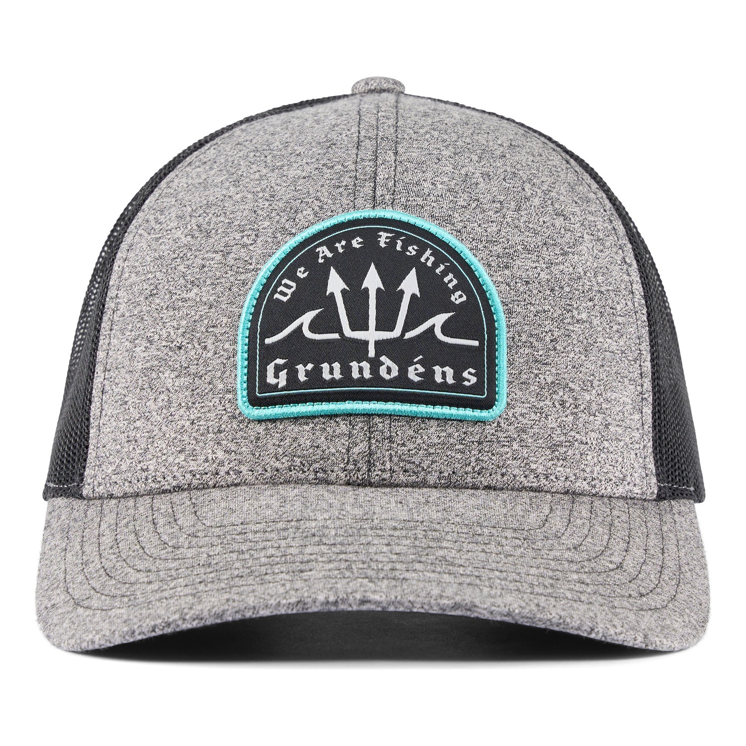 Grundéns Poseidon Low Pro Trucker Heather Charcoal in de groep Kleding & Schoenen / Petten, mutsen en overig / Petten / Truckerpetten bij Sportfiskeprylar.se (50529-011-0001)