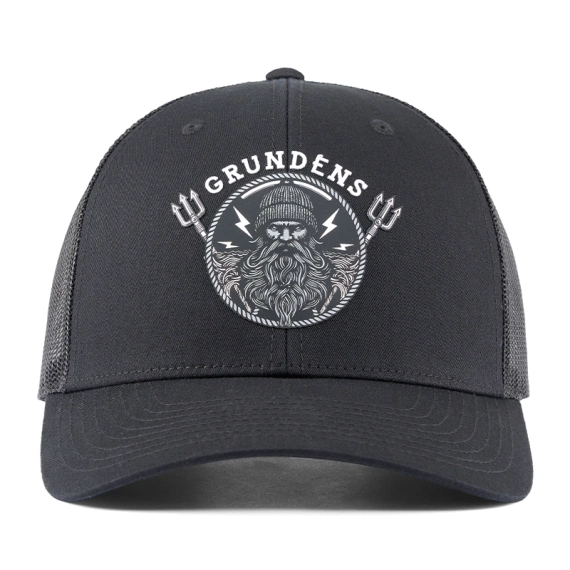 Grundéns Sentinel of the Seas Trucker Black in de groep Kleding & Schoenen / Petten, mutsen en overig / Petten / Truckerpetten bij Sportfiskeprylar.se (50533-001-0001)