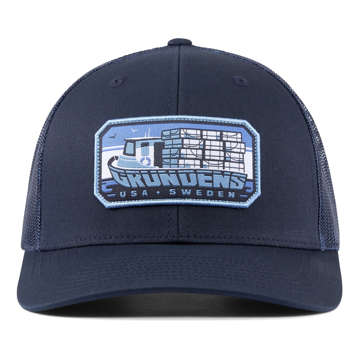 Grundéns Trapper Trucker Navy in de groep Kleding & Schoenen / Petten, mutsen en overig / Petten / Truckerpetten bij Sportfiskeprylar.se (50536-410-0001)