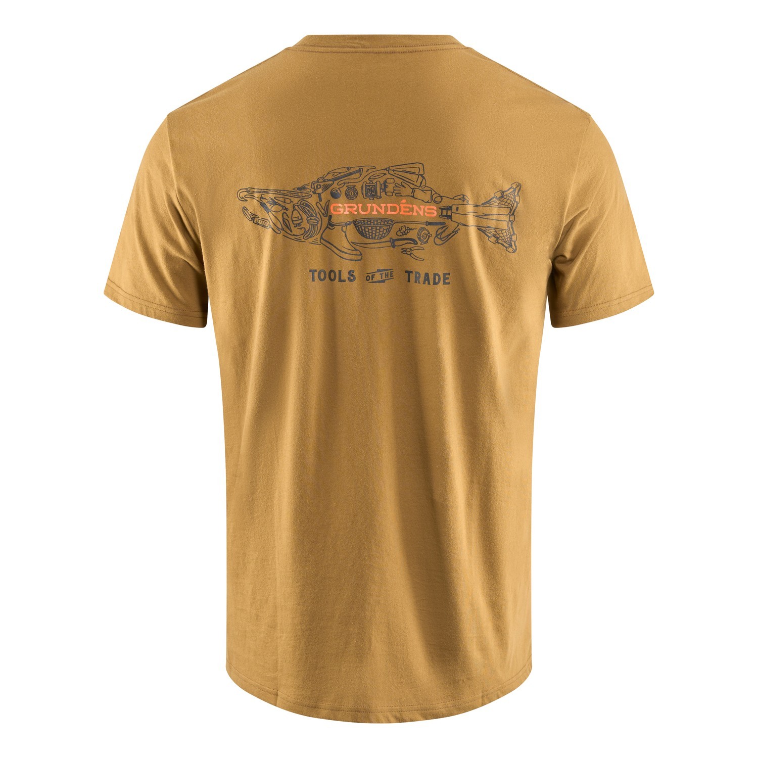 Grundéns Tools of the Trade SS T-Shirt Tobacco in de groep Kleding & Schoenen / Kleding / T-shirts bij Sportfiskeprylar.se (50549-246-0013r)