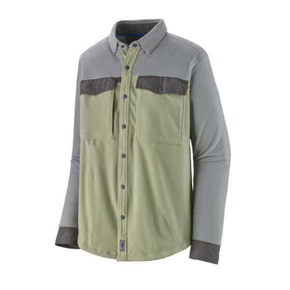 Patagonia M\'s L/S Early Rise Snap Shirt Salvia Green in de groep Kleding & Schoenen / Kleding / Overhemden bij Sportfiskeprylar.se (52225-SLVG-Sr)