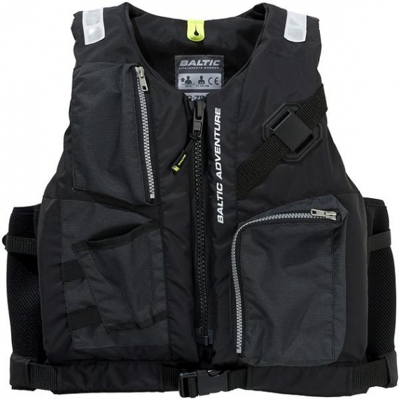Baltic Adventure Life Vest Black in de groep Kleding & Schoenen / Drijvende kleding / Reddingsvesten / Zeilen reddingsvesten bij Sportfiskeprylar.se (5350-000-4r)