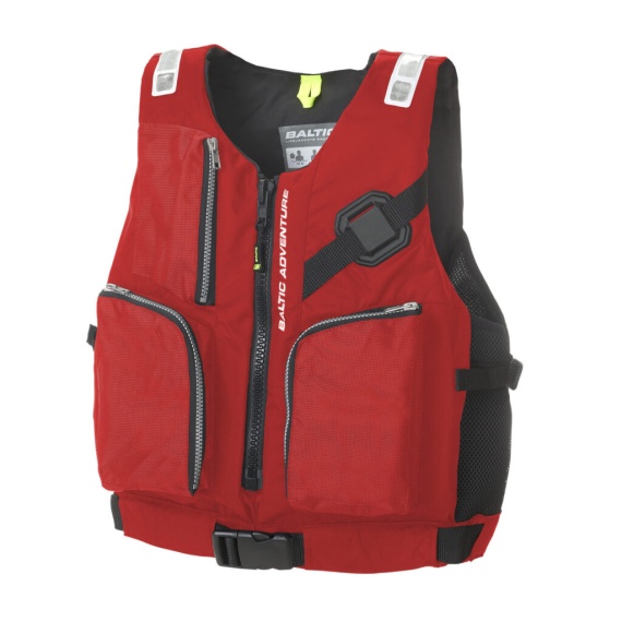 Baltic Adventure Life Jacket Red in de groep Kleding & Schoenen / Drijvende kleding / Reddingsvesten bij Sportfiskeprylar.se (5352-000-1r)