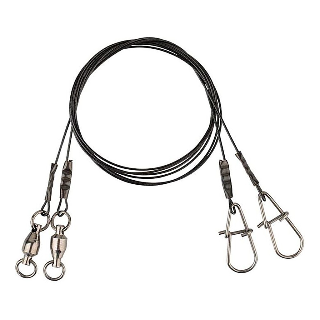 Savage Gear Black7 Trace 50cm 2-pak in de groep Haken & Terminal Tackle / Voor zeevissen en materiaal voor onderlijnen bij Sportfiskeprylar.se (54865)