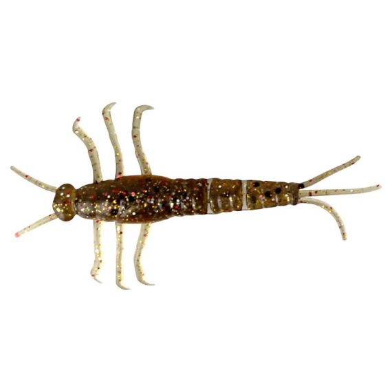 Savage Gear LB 3D PVC Mayfly 50mm Brown Glitter 8pcs in de groep Kunstaas / Softbaits / Craws & Creaturebaits / Creaturebaits bij Sportfiskeprylar.se (55114)