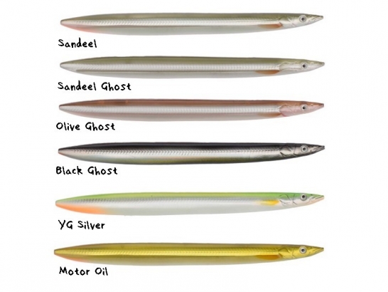 Savage Gear 3D Line Thru Sandeel 125mm 19g in de groep Kunstaas / Zeeforel kunstaas & kustwobblers / Zeevis pluggen bij Sportfiskeprylar.se (55750r)