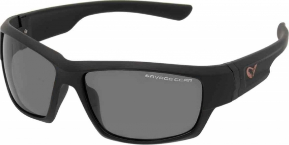 Savage Gear Shades Floating Polarized Sunglasses - Dark Grey (Sunny) in de groep Kleding & Schoenen / Brillen / Gepolariseerde zonnebrillen bij Sportfiskeprylar.se (57574)