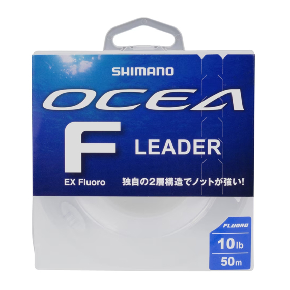 Shimano Line Ocea EX Fluoro Leader Clear in de groep Haken & Terminal Tackle / Voor zeevissen en materiaal voor onderlijnen / Onderlijnmateriaal / Onderlijnmateriaal Fluorocarbon bij Sportfiskeprylar.se (59WCL74FU12r)