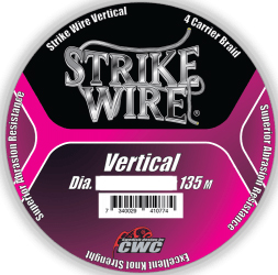 Strike Wire Vertical - 0,10mm/6kg 135m in de groep Lijnen / Gevlochten Lijnen bij Sportfiskeprylar.se (60-E010-01355)