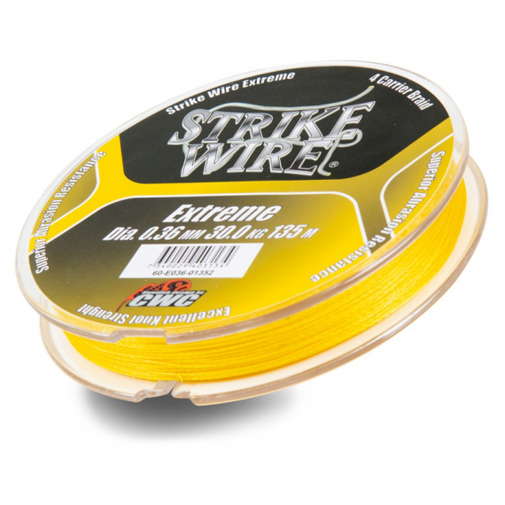 Strike Wire Extreme 0,32mm/25kg -135m, Gul in de groep Lijnen / Gevlochten Lijnen bij Sportfiskeprylar.se (60-E032-01352)