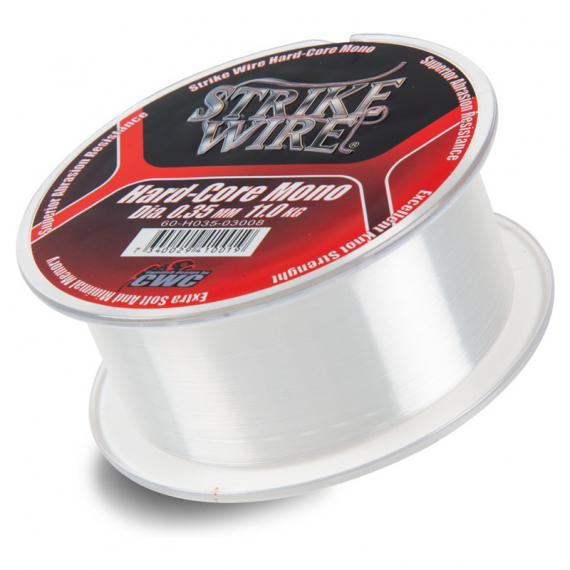Strike Wire Hard-Core Mono 0,35mm/ 11kg -300m, clear in de groep Lijnen / Monofilament lijnen bij Sportfiskeprylar.se (60-H035-03008)