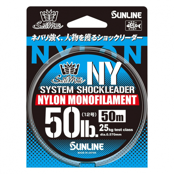 Sunline SM System Shock Leader 50m Clear in de groep Haken & Terminal Tackle / Voor zeevissen en materiaal voor onderlijnen / Onderlijnmateriaal / Onderlijnmateriaal Monofilament bij Sportfiskeprylar.se (60024606r)