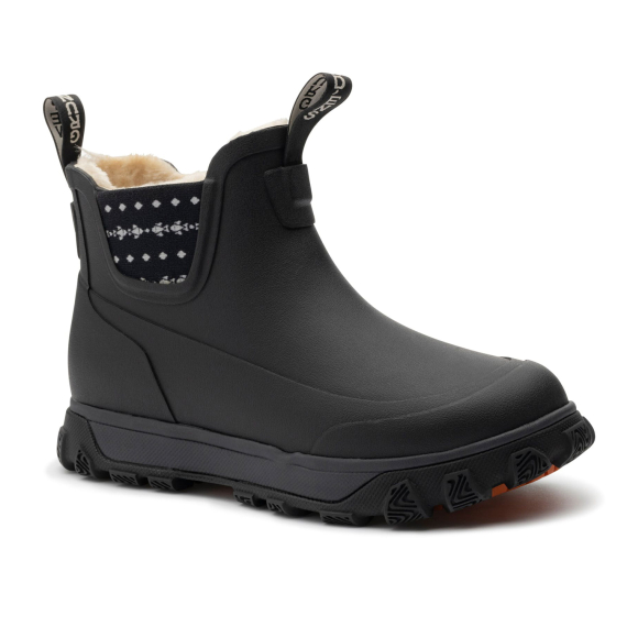 Grundéns Women\'s Deviation Sherpa Ankle Boot Black in de groep Kleding & Schoenen / Schoenen / Rubber laarzen / Rubberen laarzen bij Sportfiskeprylar.se (60047-001-1005r)