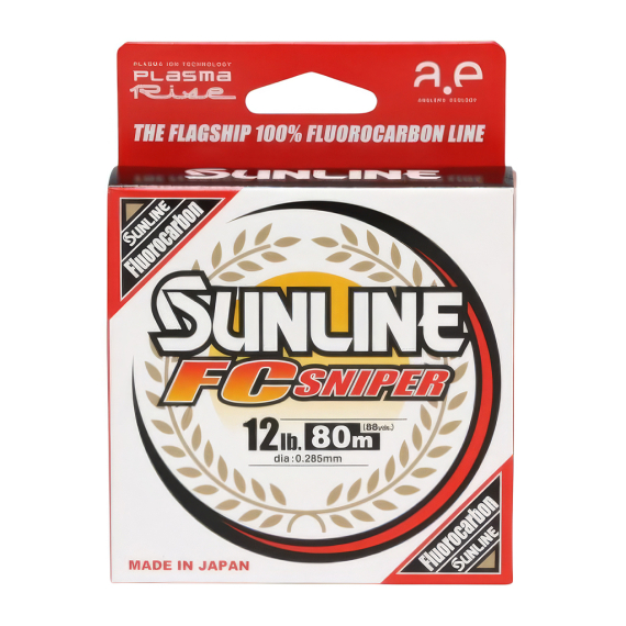 Sunline Shooter FC Sniper (JDM) Clear 80m in de groep Lijnen / Fluorcarbon Lines bij Sportfiskeprylar.se (60074176r)