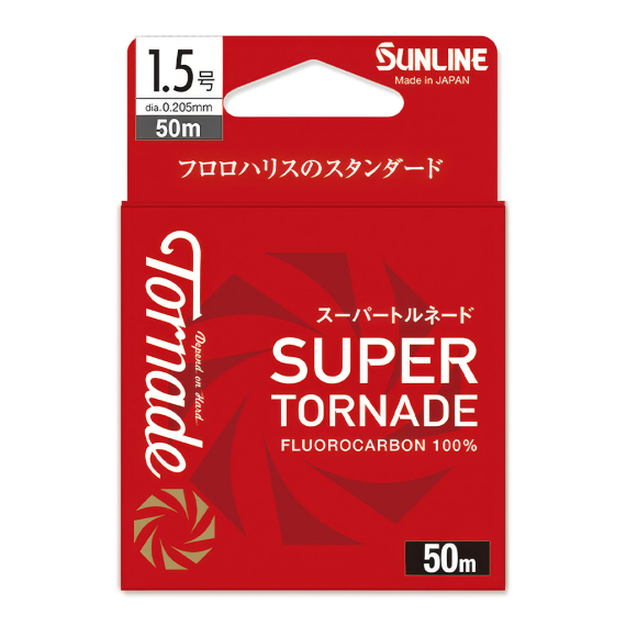 Sunline Super Tornade Clear 50m in de groep Lijnen / Fluorcarbon Lines bij Sportfiskeprylar.se (60075550r)