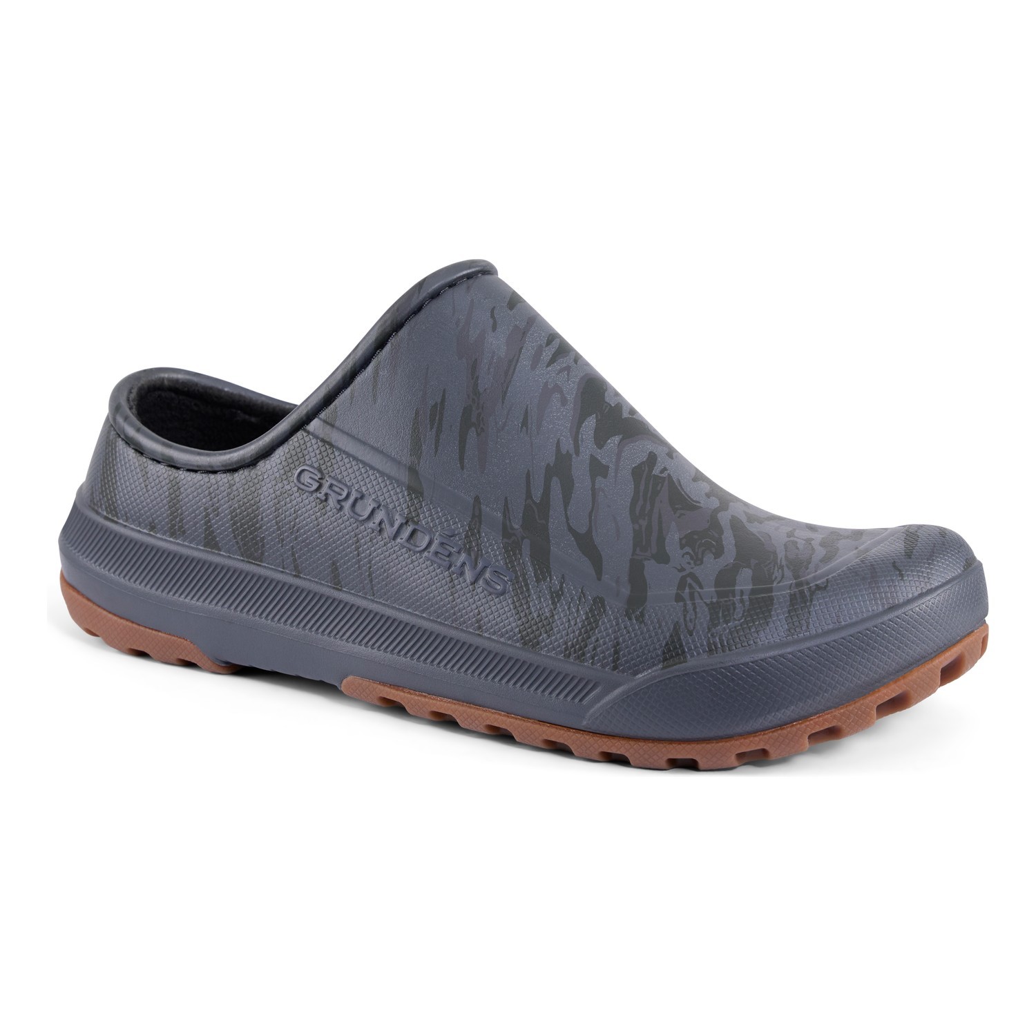 Grundéns Fish-On Slip-On Fleece Blackbeard in de groep Kleding & Schoenen / Schoenen / Schoenen / Slippers bij Sportfiskeprylar.se (60078-908-1080r)