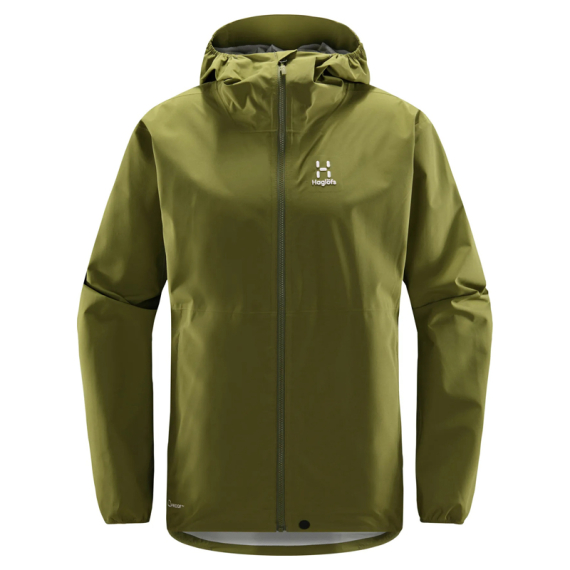 Haglöfs Sparv Proof Jacket Men Olive Green in de groep Kleding & Schoenen / Kleding / Jassen / Shell jassen bij Sportfiskeprylar.se (6060494VY020r)