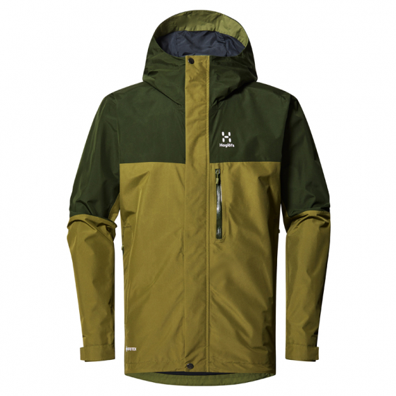Haglöfs Lark GTX Jacket Men Olive Green/Seaweed Green