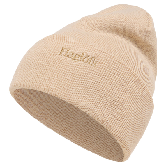 Haglöfs Outsiders Beanie Chalk Beige in de groep Kleding & Schoenen / Petten, mutsen en overig / Mutsen & Hoeden bij Sportfiskeprylar.se (6077885S9005)