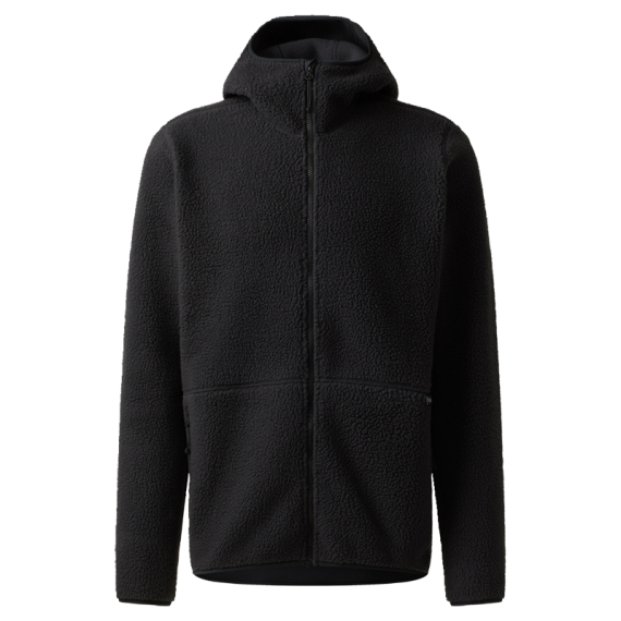 Haglöfs Funäs Pile Hood Men True Black in de groep Kleding & Schoenen / Kleding / Jassen / Fleecejassen bij Sportfiskeprylar.se (6078172C5015r)