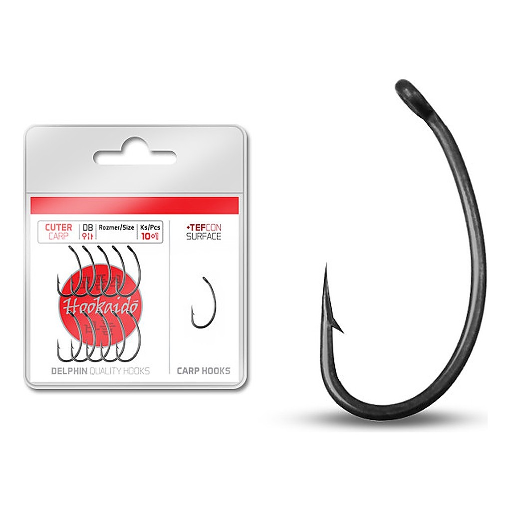 Delphin Hooks Cuter Tefcon 10+1-pack in de groep Haken & Terminal Tackle / Haken / Specimenhaken bij Sportfiskeprylar.se (622720004r)