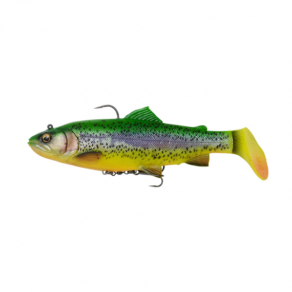 Savage Gear 4D Trout Rattle Shad 12.5cm 04-FireTrout MS 35g in de groep Kunstaas / Swimbaits / Zachte zwemaas bij Sportfiskeprylar.se (63756)
