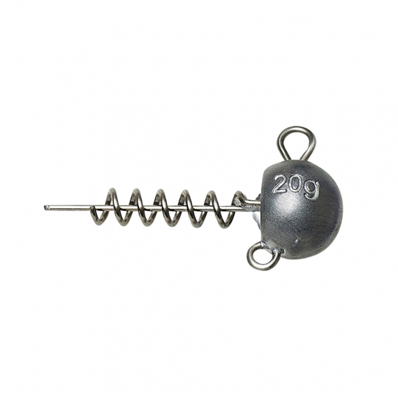 Savage Gear Ball Corkscrew Heads 20g 25-pak in de groep Haken & Terminal Tackle / Jigkoppen bij Sportfiskeprylar.se (63817)