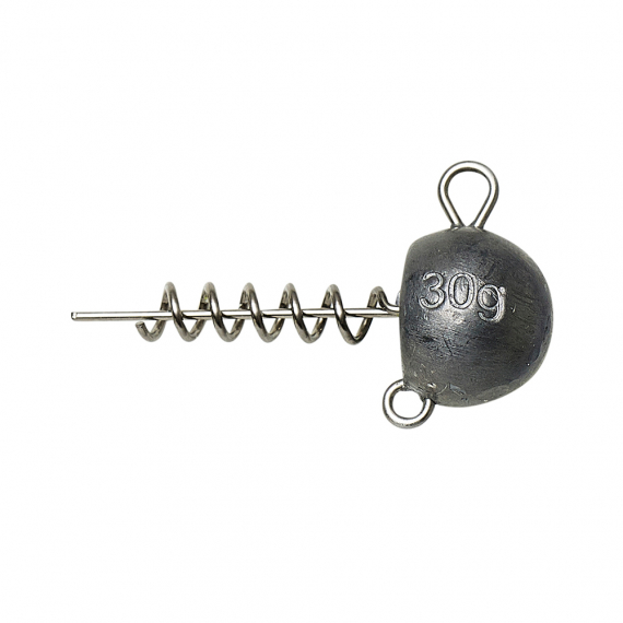 Savage Gear Ball Corkscrew Heads 30g 25-pak in de groep Haken & Terminal Tackle / Jigkoppen bij Sportfiskeprylar.se (63818)