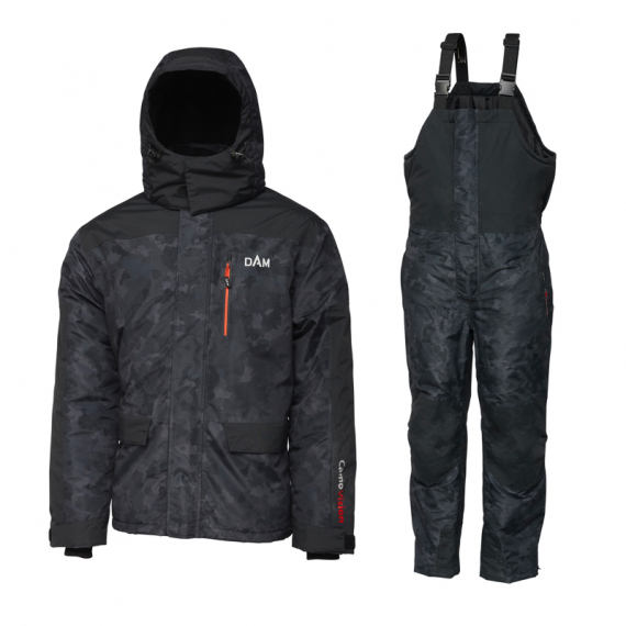 DAM Camovision Thermo Suit 2pcs, Black/Grey in de groep Kleding & Schoenen / Kleding / Vispakken bij Sportfiskeprylar.se (65504r)
