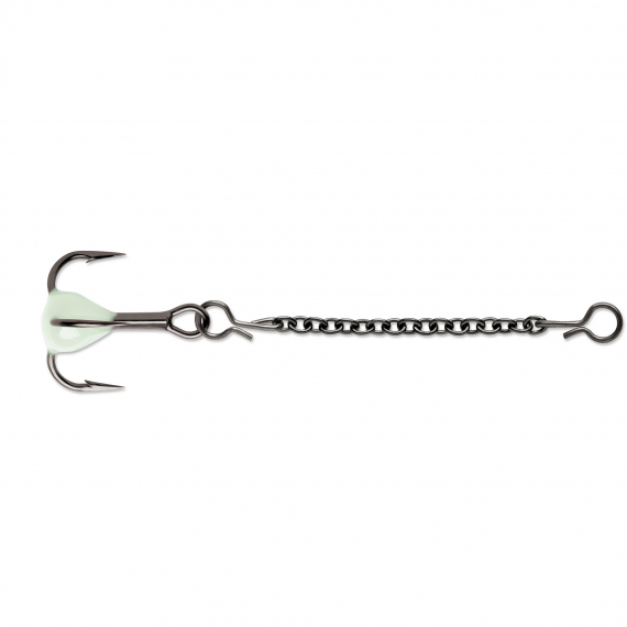 Treble Dropper Chain 15mm in de groep Haken & Terminal Tackle / Haken / IJsvissen jigging haken bij Sportfiskeprylar.se (66210015PCGLr)