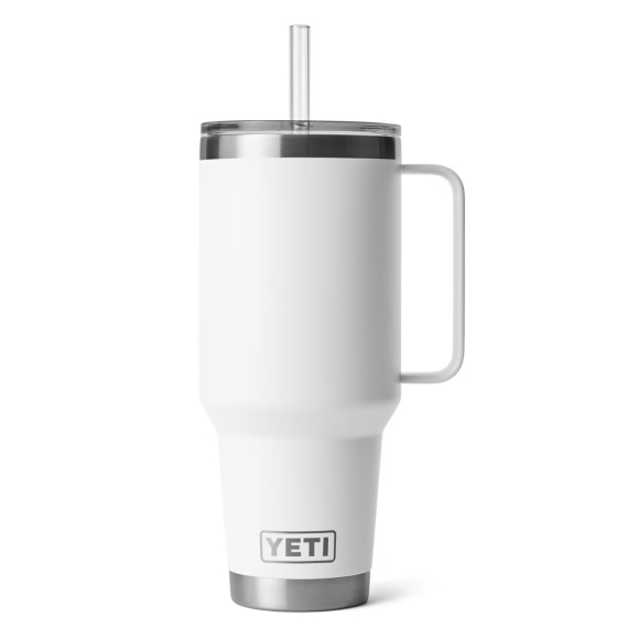 Yeti Rambler 42 Oz Straw Mug - White in de groep Outdoor / Camping Keuken & Keukengerei / Thermosflessen / Thermosbekers bij Sportfiskeprylar.se (70000003359)