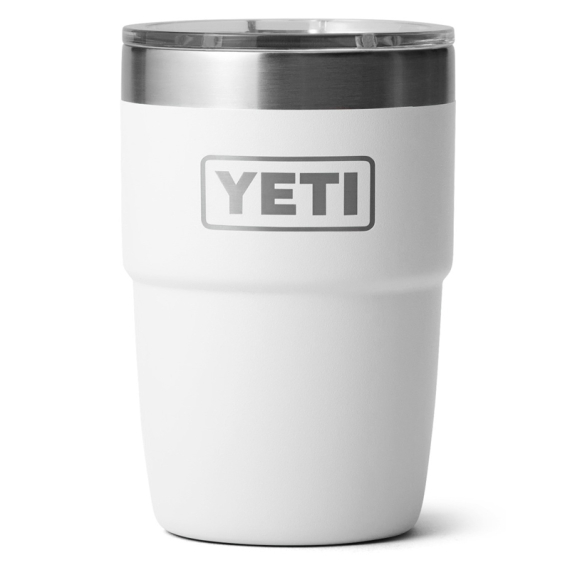 Yeti Rambler 8 Oz Stackable Cup - White in de groep Outdoor / Camping Keuken & Keukengerei / Thermosflessen / Thermosbekers bij Sportfiskeprylar.se (70000003451)