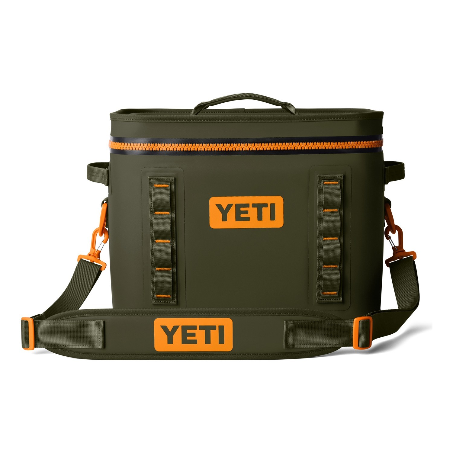 Yeti Eu Hopper Flip 18 - Olive/King Crab Orange in de groep Opslag / Koelboxen & Koeltassen / Koeltassen bij Sportfiskeprylar.se (70000007110)