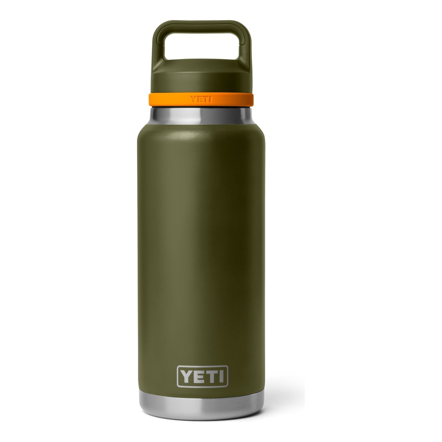 Yeti Rambler 36 Oz C Bottle Chug - Olive/King Crab Orange in de groep Outdoor / Camping Keuken & Keukengerei / Thermosflessen / Thermosfles bij Sportfiskeprylar.se (70000007118)