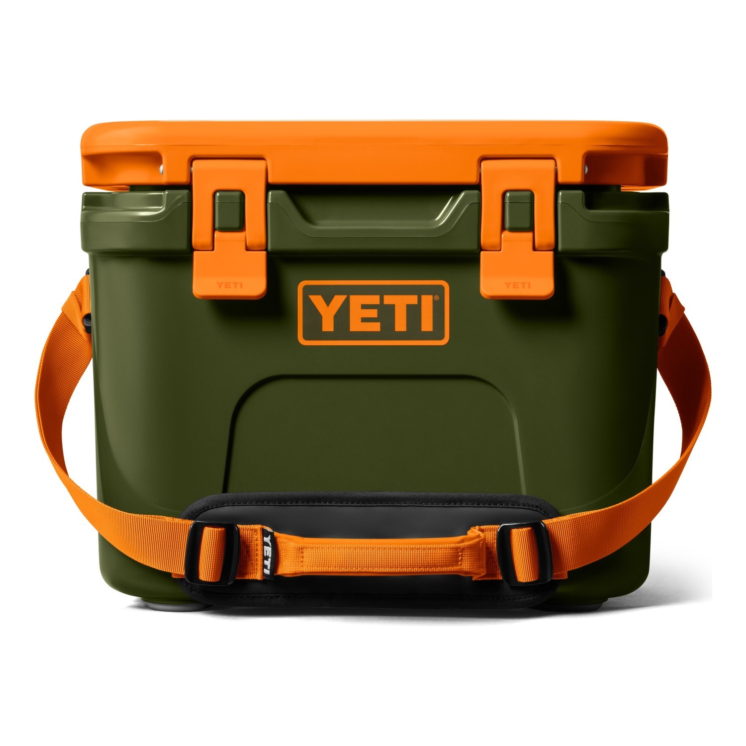 Yeti Roadie 15 - Olive/King Crab Orange in de groep Opslag / Koelboxen & Koeltassen / Koelboxen bij Sportfiskeprylar.se (70000007196)