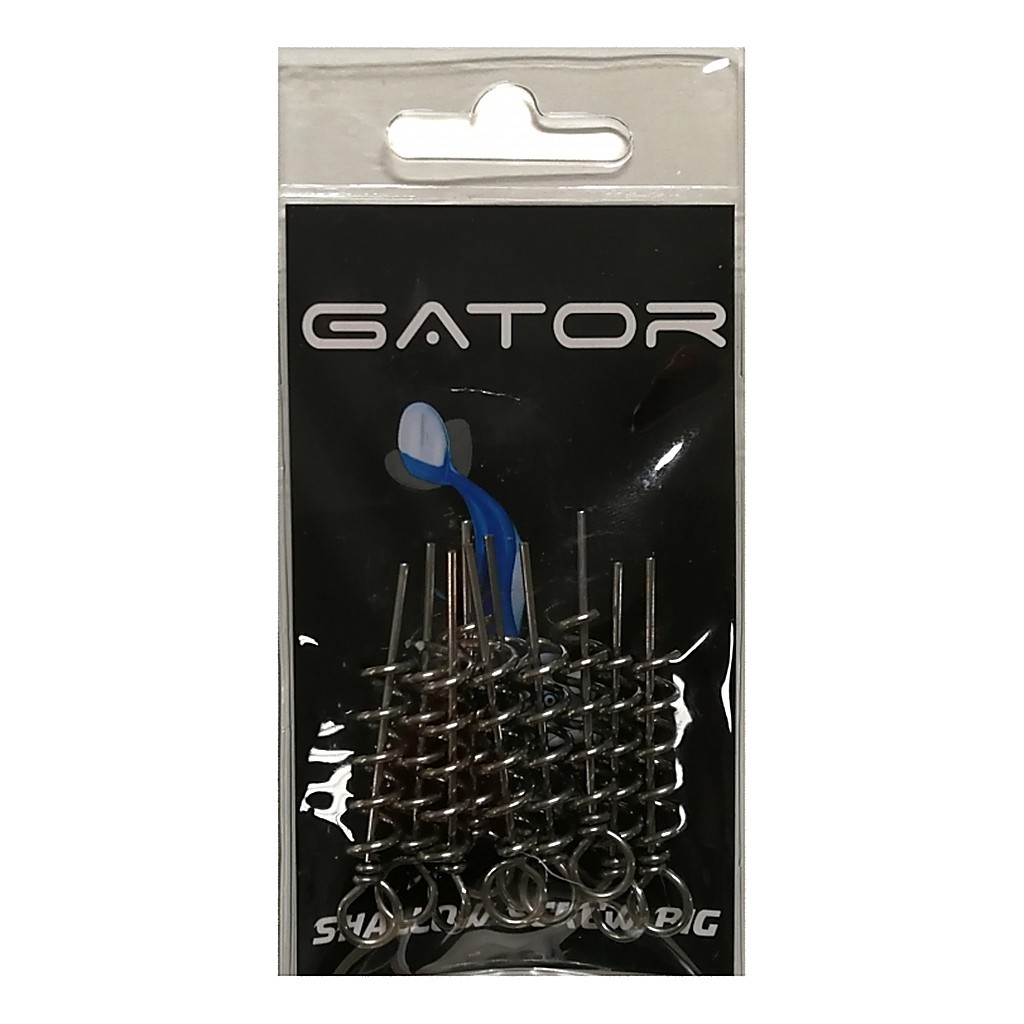 Gator Big Shallow Screw 10-pak in de groep Haken & Terminal Tackle / Stingers & Stinger-accessoires / Stinger-accessoires bij Sportfiskeprylar.se (70GATOR)