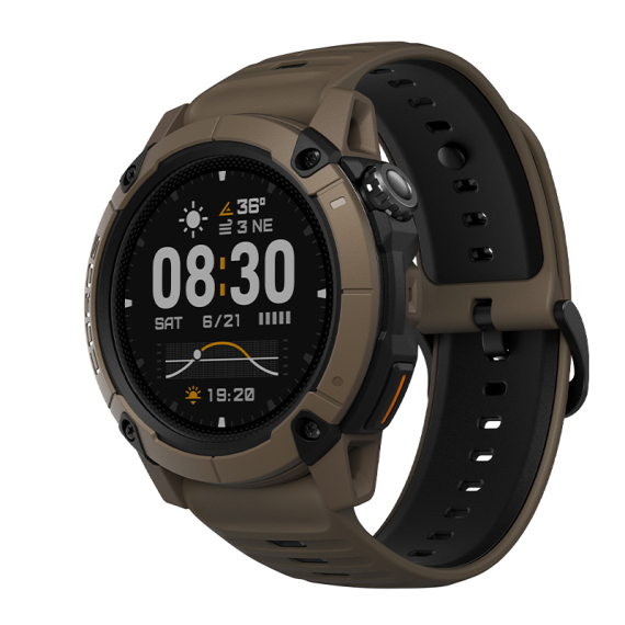 Coros Watch Nomad Brown in de groep Marine Elektronica & Boot / Maritieme horloges bij Sportfiskeprylar.se (720344)