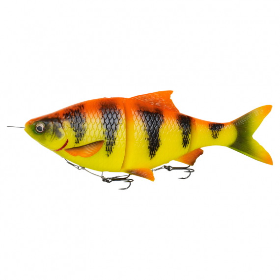 Savage Gear 4D Line Thru Roach MS 18cm, 86g - Golden Ambulance in de groep Kunstaas / Swimbaits / Zachte zwemaas bij Sportfiskeprylar.se (72130)