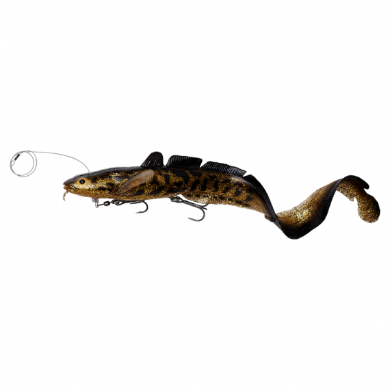 Savage Gear 3D Line Thru Burbot FS in de groep Kunstaas / Swimbaits / Zachte zwemaas bij Sportfiskeprylar.se (72390r)
