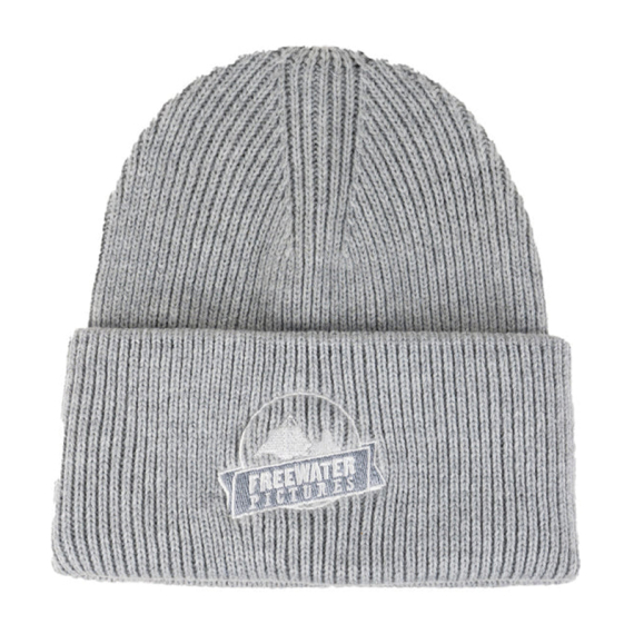 Freewater Pictures Beanie - Grey in de groep Kleding & Schoenen / Petten, mutsen en overig / Mutsen & Hoeden bij Sportfiskeprylar.se (7340158308546)