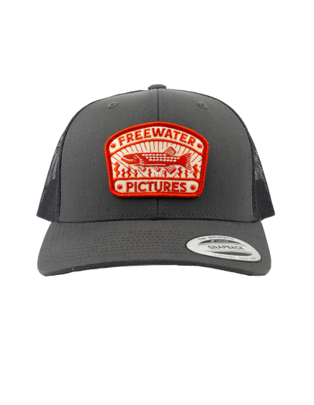 Freewater Pictures Inca Pike Trucker Cap - Grey in de groep Kleding & Schoenen / Petten, mutsen en overig / Petten / Truckerpetten bij Sportfiskeprylar.se (7350139701808)