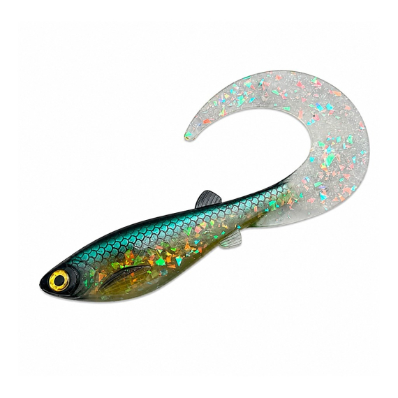ULM Gigabite V2 Curly 20cm, 62g in de groep Kunstaas / Softbaits / Snoek Softbaits bij Sportfiskeprylar.se (7350186110011r)