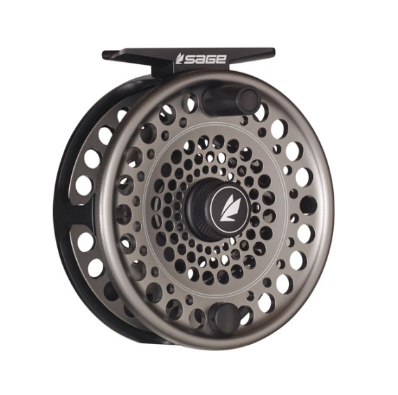 Sage Trout Spey Flyreel Stealth Silver in de groep Vismethoden / Vliegvissen / Vliegvisreels & extra spoelen / Vliesvisreels bij Sportfiskeprylar.se (7400R12302r)