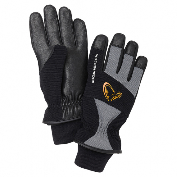 Savage Gear Thermo Pro Glove, Grey/Black in de groep Kleding & Schoenen / Kleding / Handschoenen bij Sportfiskeprylar.se (76468r)