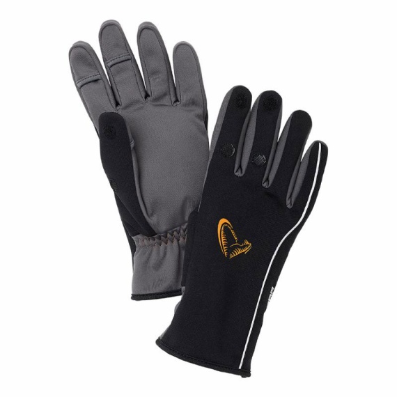 Savage Gear Softshell Winter Glove Black in de groep Kleding & Schoenen / Kleding / Handschoenen bij Sportfiskeprylar.se (76605r)