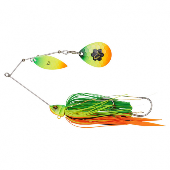 Savage Gear Da\'Bush Spinnerbait 14cm, 21g Sinking - Firetiger in de groep Kunstaas / Spinnerbaits bij Sportfiskeprylar.se (76824)
